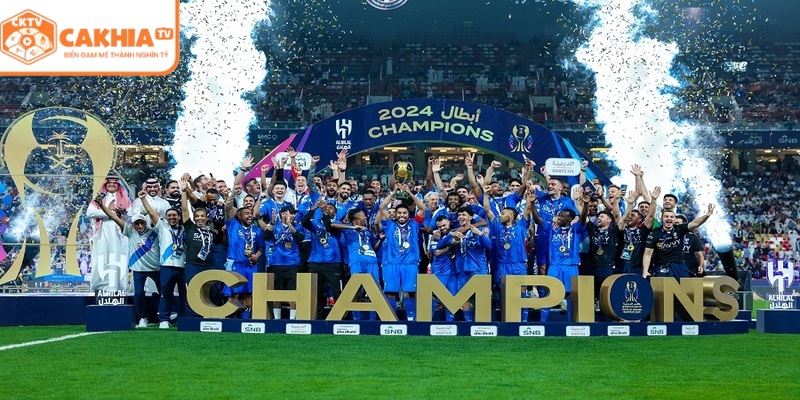 Al Hilal - Hành Trình Vươn Mình Của CLB Top 1 Châu Á 3 Cúp vô địch AFC Champions League trên tay các cầu thủ Al Hilal